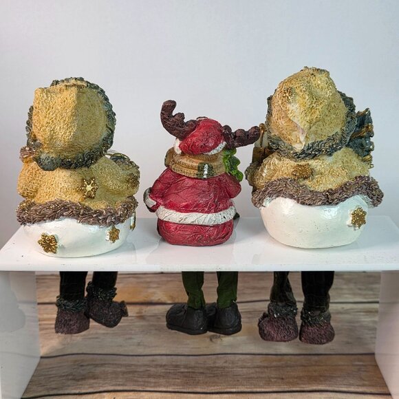 Innovage Holiday Shelf Sitting Snowman & Reindeer Decorations - Picture 9 of 16